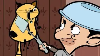 Mr Bean And Scrapper FIGHT! | Mr Bean Animated Season 3 | Funny Clips | Mr Bean