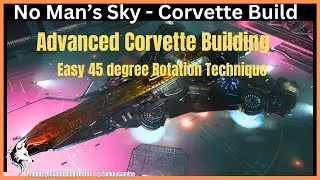 Simple and Easy 45-degree HAB rotation technique | Corvette Build Tutorial | No Man's Sky.