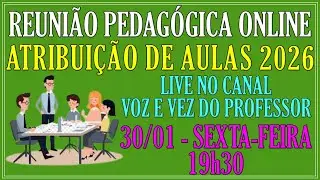 ATRIBUIÇÃO DE AULAS 2026