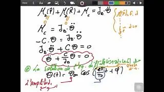Pendule de torsion étude dynamique (partie1) نواس اللي الدراسة التحريكية