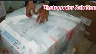 How to Install Ricoh DX 2430 digital duplicator machine