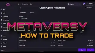How To Play METAVERSY |Trading Buy & Sell