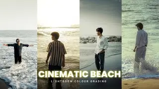 Cinematic Beach preset | Cinematic preset | Free lightroom preset | Beach preset video |