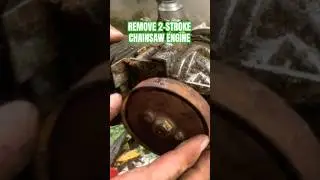 🛠️ Remove the mcculloch 2-stroke chainsaw engine block #shopee #solutionsx #chainsaws