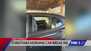 18 cars broken into at Wildwood apartment complex on Christmas