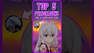 TOP 5 PERSONAGENS COM MAIS DANO BASE NO MOON FIGHTERS #shorts