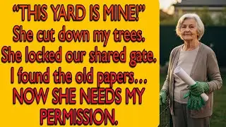 &ldquo;This Yard Is MINE!&rdquo; | Neighbor Cut Down Her Trees&hellip; Grandma&rsquo;s Legal Revenge Opened The Gate Again