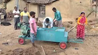 Clay brick making machine মাটির ইট তৈরীর মেশিন