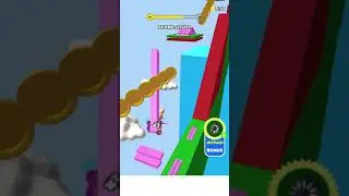 Stair Run NEW UPDATE GAMEPLAY  ALL LEVELS! NEW GAME  Shorts (Android, iOS) # 51