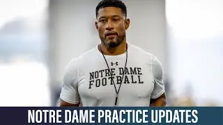 Notre Dame Football Updates From South Bend As The QB Competition Continues | Hit and Hustle