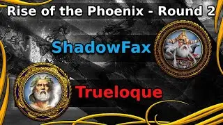 Age of Mythology: Trueloque vs ShadowFax - Rise of the Phoenix Tournament - Round 2