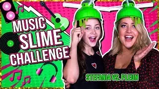 PLEUN BIERBOOMS & STEFANIA - MUSIC SLIME CHALLENGE