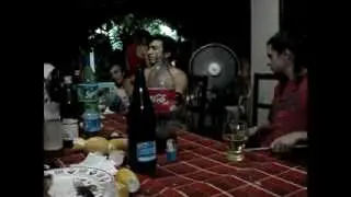 Duo presagio y Martin Bruhn , asado en santiago del estero