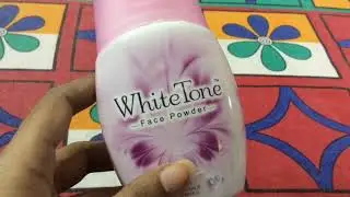 White tone face powder review