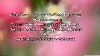 ismi azam duası kabe imamı mahir