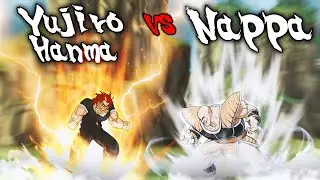 Yujiro Hanma vs Nappa. Baki the Grappler vs Dragon Ball. Anime MUGEN