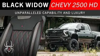 Hottest Heavy Duty Truck On The Market! All-New Black Widow Chevrolet Silverado 2500!