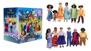 Disney Encanto Ultimate Madrigal Family   פתיחת קופסאות וסקירה של סט מתנה של בובות מדריגל אנקאנטו בן