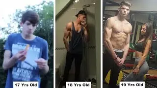 My Body Transformation | Anorexic to Muscular (25KG+ 17-19 Years Old)