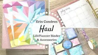Erin Condren Haul | LifePlanner Binder & More Accessories |