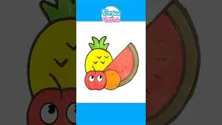 Coloring in Fruits | Kids Songs & Nursery Rhymes ❤️ #coloring #nurseryrhymes #kidssongs