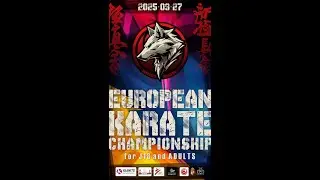 2025 European Karate Championship J18 and Adults Tatami 4
