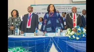 ICAN 75TH Induction Ceremony Keystone Bank Chairman, Lady Ada Chukwudozie Delivers Keynote Address