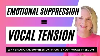 Why suppressed emotions hinder your voice! #publicspeaking #voicetraining #speaker #speakercoach