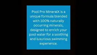 Pool Pro MineralX | Highfields | Toowoomba