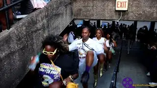 Warren Easton Marching In From Halftime Alumni and Current for Homecoming vs Brother Martin (2024)