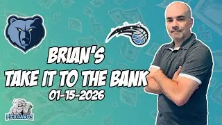 Free NBA Betting Picks & Predictions Today 1/15/2026 | Brian's Take it to the Bank