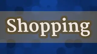 SHOPPING pronunciation • How to pronounce SHOPPING