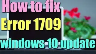 How to fix Windows 10 Update 1709 fails to install I 4 SOLUTIONS 2026