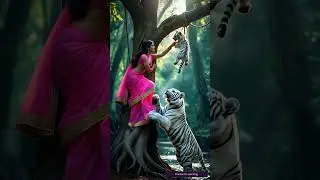 Brave Woman Saves Tiger Cub&rsquo;s Life 🐯❤️ | Emotional Jungle Rescue Story