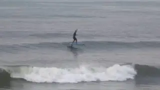 SUP TOMO/STARBOARD SUP HydroFoil surfing on small waves
