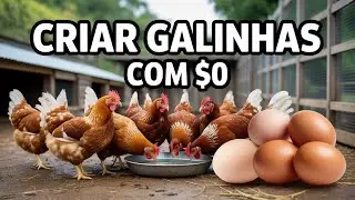 Como iniciar uma criação de galinhas com $0 de investimento em 2026