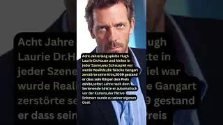 Der Schmerz von Dr. House wurde real. #HughLaurie #DrHouse #TVGeschichte