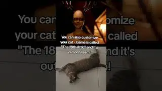 Just released a horror game based on my real life cat which you cat pet #gamingshorts #shorts #short