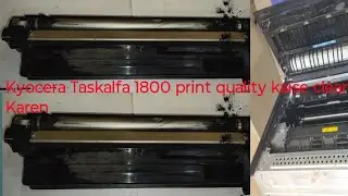 Kyocera Taskalfa 1800 print Quality kaise clear Karen 100% problem solve #full printer service 