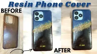 Resin Phone Cover | Resin Art | Epoxy Dreams | 