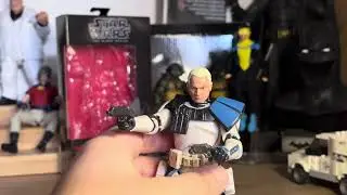 Clone Captain Rex, phase 2 armor, black series action figure review ￼