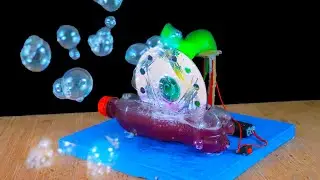 Automatic Bubble Machine Make At Home | Diy Automatic Bubble Machine