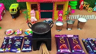 Miniature Dairy Milk Silk Chocolate Cake Recipe ll Dairy Milk Chocolate Cake l Dairymilkcake 