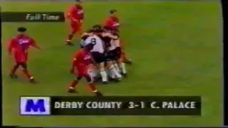 1993-94 Derby County 3 Crystal Palace 1 - 23/10/1993