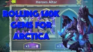 Castle Clash: Rolling 140K Gems and Events for Arctica | Part 1 of 2
