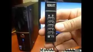 Как использовать защищенный флэш-накопитель LOK-IT