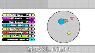 The STALKER! :O | Diep.io (Agar.io) || Warly