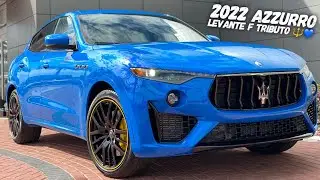 Azzurro 2022 Maserati Levante F Tributo 1 of 100 Special Edition SUV