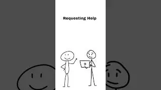 Simple English conversation | Simple English speaking practice | 30 sec| #shorts | Requesting Help