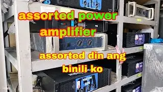 Assorted power amplifier || assorted din ang binili ko